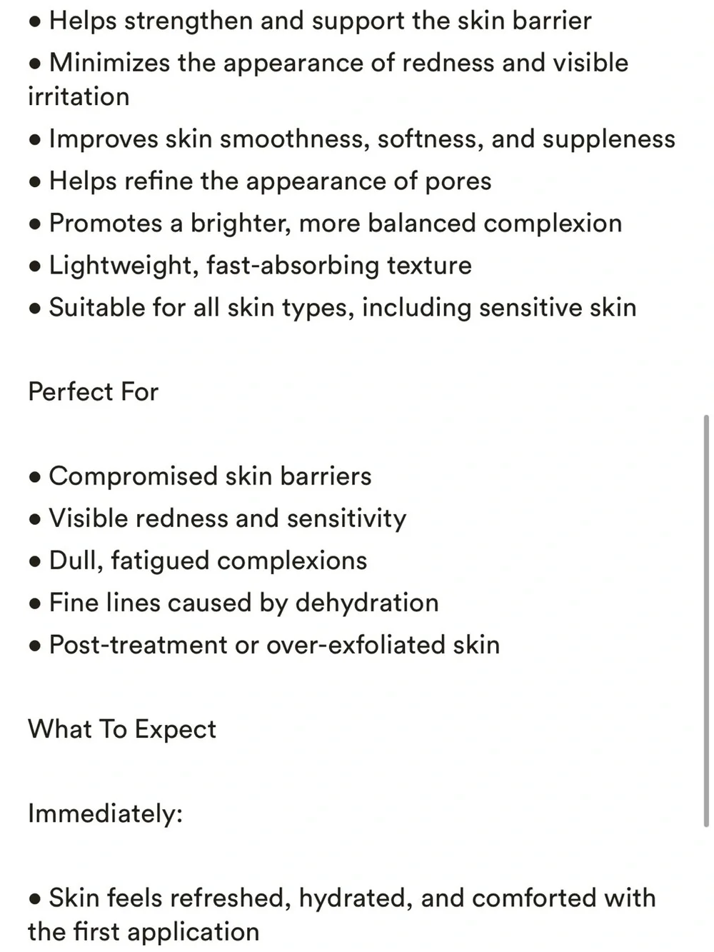 DERMELECT Rapid Repair Barrier Balancing Serum